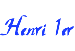 Logo New Restaurant Henri 1er
